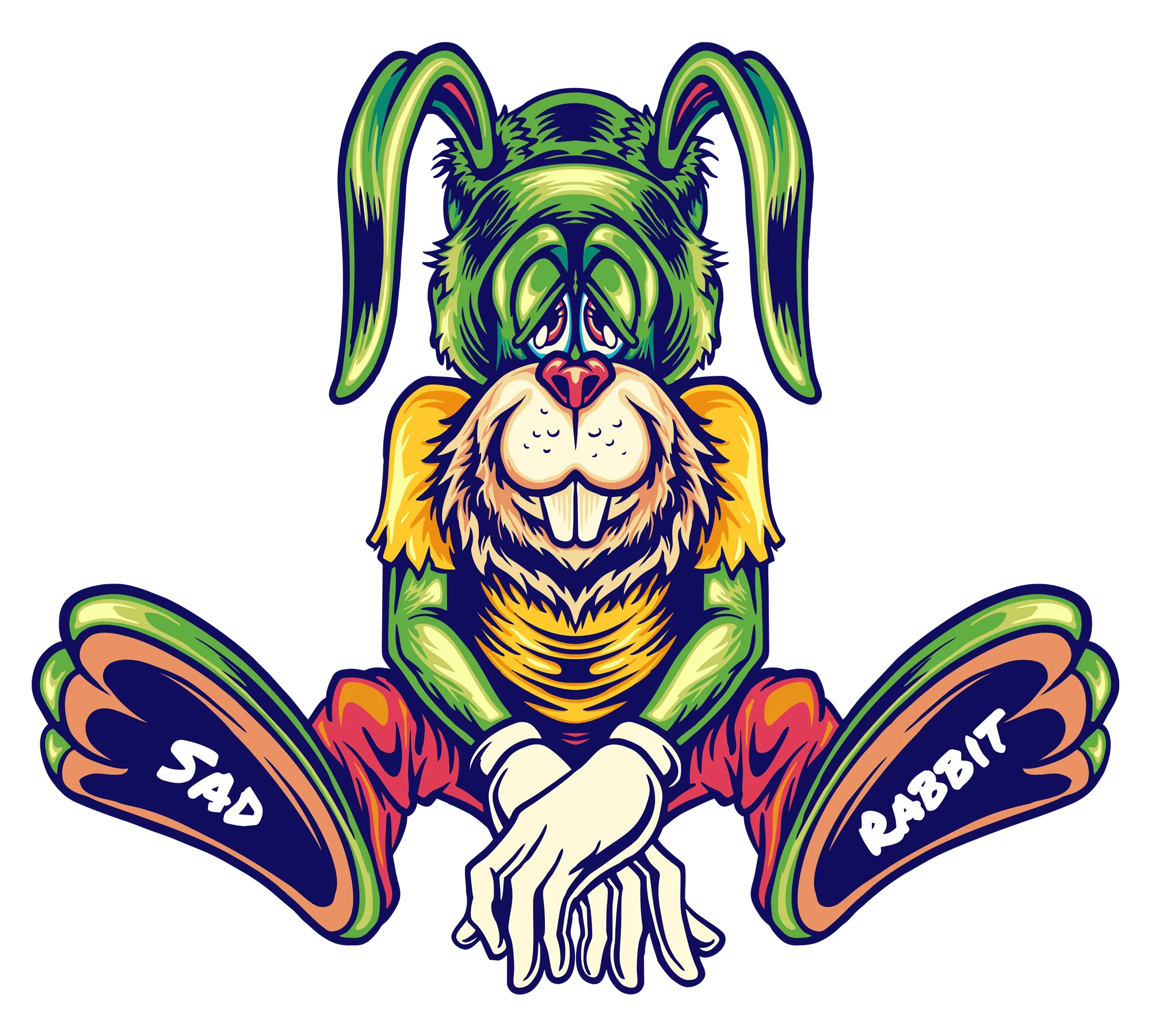 Sad Rabbit Logo